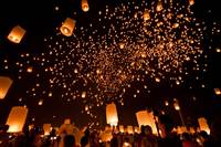 Loi Krathong Festival in Thailand