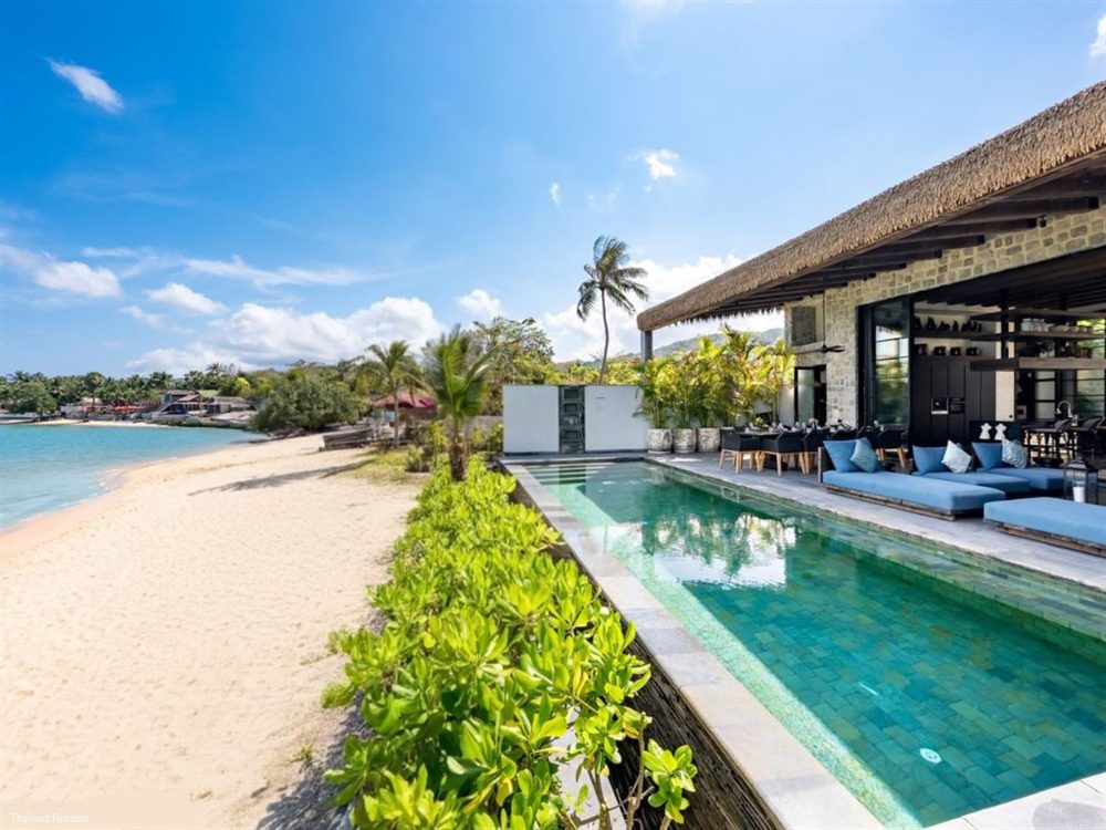 Clay Beach Estate beachfront pool villas on Bophut bay, Koh Samui Clay Beach Estate beachfront pool villas on Bophut bay, Koh Samui