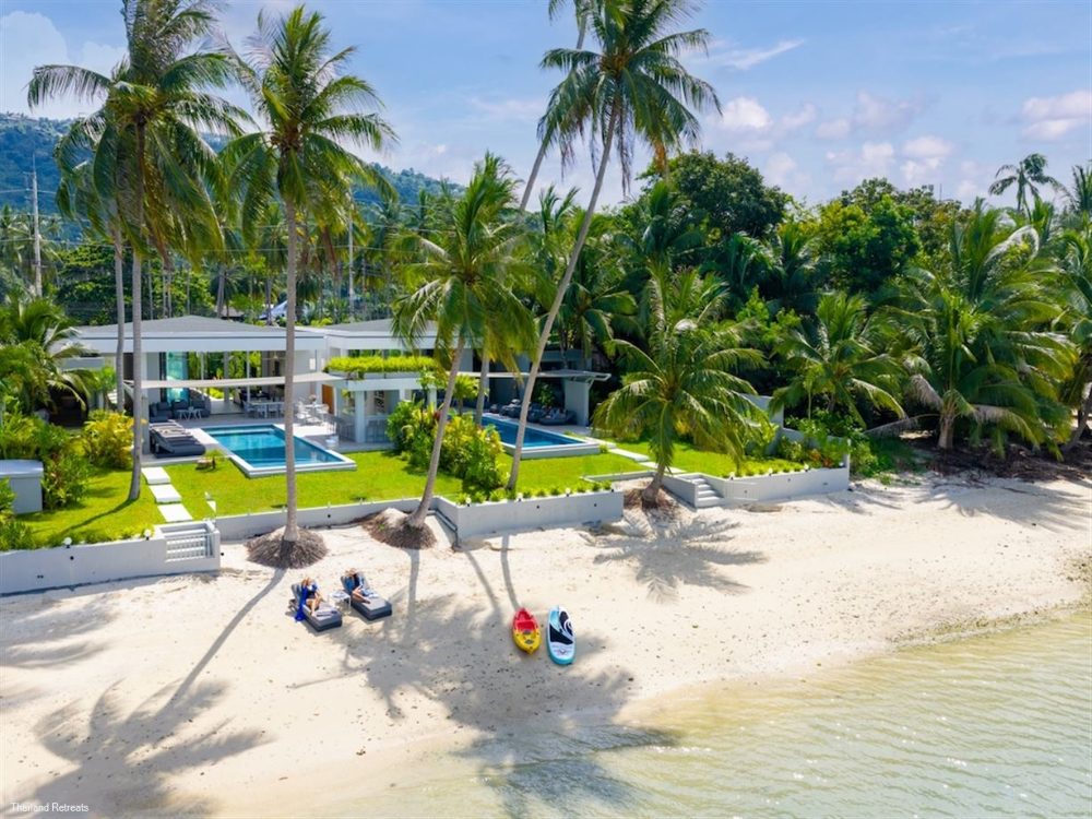 Emotion Beachfront Villas on the sand at Thong Krut, Koh Samui Emotion Beachfront Villas on the sand at Thong Krut, Koh Samui