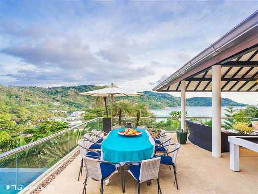 <p>Katamanda - Villa Amanzi is a fabulous 7 bedroom luxury villa located within an exclusive resort in a prime position on a headland overlooking Kata Noi Beach. This luxuriously appointed Phuket villa features a 15m infinity edge swimming pool, fitness centre, Spa, media room and outdoor entertainment areas. Access to the Estate's tennis court and&nbsp;large pool&nbsp;</p>