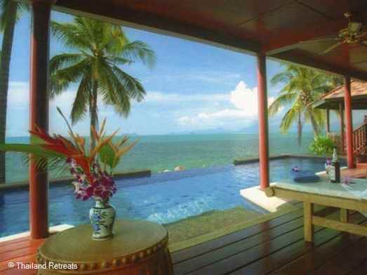 <p>Paradise beach villa is a beachfront Thai style Koh Samui villa located within a small development on the beautiful north coast. Spacious outdoor living covered terraces and sala. Has it's own private pool and a beachfront communal pool</p>