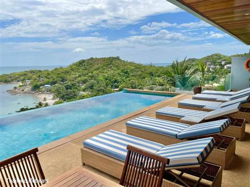 <p>Baan Talay Sai is a superb 5 bedroom luxury villa overlooking Tongsai Bay in an exclusive area on the north east of Koh Samui. Features 4 master bedrooms and a further guest room. Large terrace and stunning ocean views. Beach access just 250m away via path&nbsp;</p>