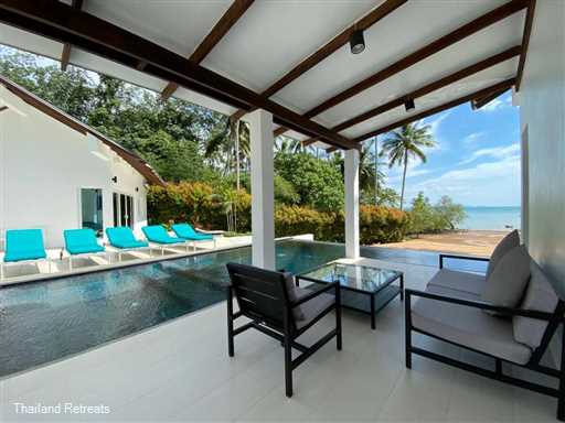 <p>Krabi Beach House with it's private swimming pool is located close to the town of Ao Nang and a perfect holiday villa to stay in whilst exploring what amazing Krabi has to offer. This waterfront villa is ideal for family gatherings or with groups of friends. A sandy beach is at the end of the lawned garden and complimentary kayaks are available for guest use.</p>