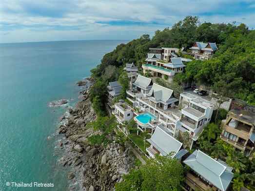 <p>Villa Nevaeh is an oceanfront Phuket villa with amazing views over the Andaman Sea. The modern contemporary interior design features six bedrooms and ideal for families, groups of friends and corporate retreats. Reduced rates for 2,4 &amp; 5 bedroom occupancy only</p>
