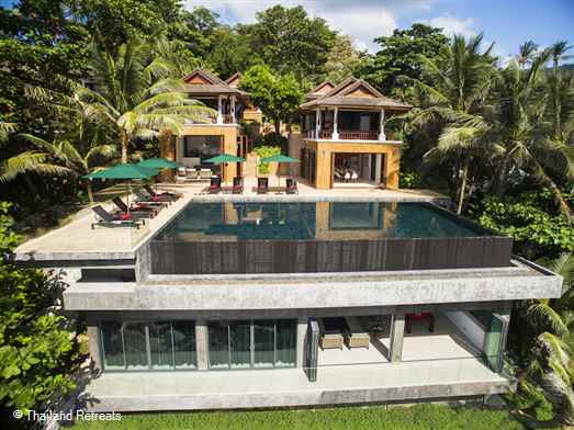 Villa Sunyata is the ultimate luxury Phuket holiday experience for a large group or family. Set in a prime position in Kata on the south west coast of Phuket this 8 bedroom luxury villa has stunning views over the Andaman Sea and walking distance to shops and restaurants.