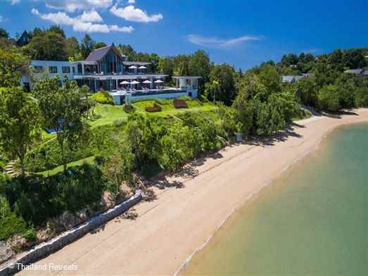 <p>Villa Amarapura is an extraordinary 7 bedroom beachfront villa overlooking Phuket's eastern shore and the stunning limestone formations of Phang Nga Bay. Considered a red carpet premium a-lister villa has a golf simulation game and it's own 3 hole putting green, a basketball court/ tennis court, kayaks, paddle boards plus a games room, a cinema and 2 swimming pools and jacuzzis.</p>