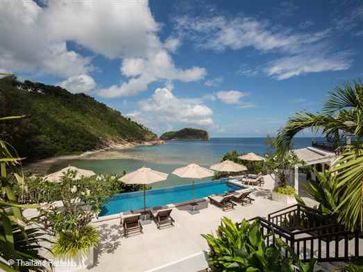 <p>Secret Beach Villa is a stunning luxury Koh Phangan villa on the beautiful north west coast neighbouring Chaloklum Bay and overlooking the secluded and pristine sands of Haad Thong Lang beach and tropical views over to Koh Ma island.</p>