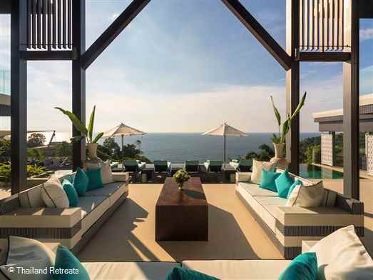 <p>Villa Samira is a stylish luxury 6 bedroom villa Phuket holiday villa with amazing ocean views. Perfect for entertaining with facilities including a media room and games room with pool table and custom made spa room. Offers rate for 6 and 4 bedroom occupancy.</p>  <p><span style="color: #0000ff;">Wedding Venue - Max 40 guests seated - 80 guests standing</span></p>