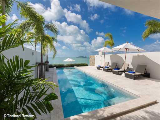 <p>Villa Song at Skye Beach Villas is a contemporary design luxury 2 bedroom beachfront holiday villa located on a quiet beach in the popular north east of Koh Samui. Features a home theatre with an extensive archive of movies.&nbsp;</p>