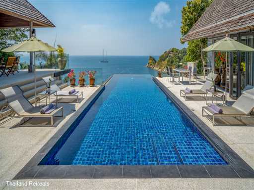 <p>Lom Choy is a fabulous 5 bedroom luxury villa that envelopes you in authentic Thai warmth<span>.&nbsp;A west-facing position captures spectacular sunsets, while every room in the house offers ocean panoramas. &nbsp;&nbsp;&nbsp;</span></p>