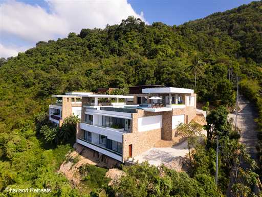 <p>Villa Blue View Luxe<span>&nbsp;is a stunning 3-5 bedroom luxury Koh Samui villa elevated just 800m above a quiet stretch of beach. The villa is of&nbsp;contemporary and minimalist design and boasts panoramic views over to the neighbouring island. &nbsp;Entertainment includes a media room and games room .&nbsp;</span><span><strong>Reduced&nbsp;rates for 3 bedroom occupancy only with exclusive use of the villa.</strong></span></p>