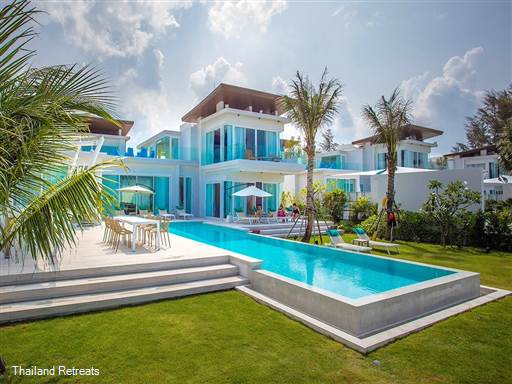 <p>Coastal Escape Natai are&nbsp;luxurious beachfront villas that combine two adjacent 5-bedroom villas, accommodating up to 20 guests. With bright, spacious interiors, sprawling sundecks, and lawn gardens leading down to the beach, it&rsquo;s the perfect destination for a tropical getaway with family and friends.</p>